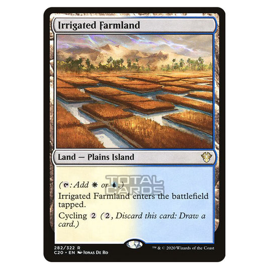 Magic The Gathering - Commander 2020 - Irrigated Farmland - 282/322