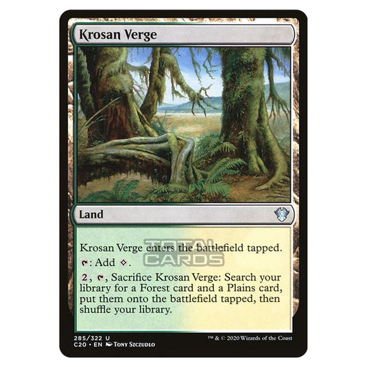 Magic The Gathering - Commander 2020 - Krosan Verge - 285/322