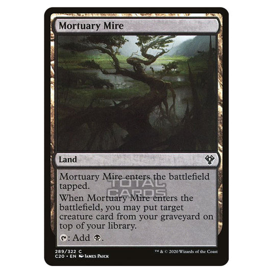 Magic The Gathering - Commander 2020 - Mortuary Mire - 289/322