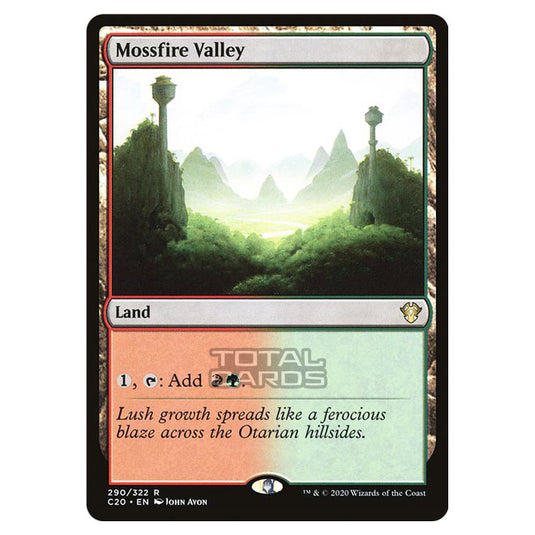 Magic The Gathering - Commander 2020 - Mossfire Valley - 290/322