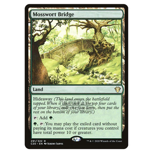 Magic The Gathering - Commander 2020 - Mosswort Bridge - 291/322