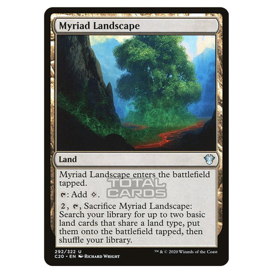 Magic The Gathering - Commander 2020 - Myriad Landscape - 292/322