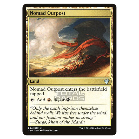 Magic The Gathering - Commander 2020 - Nomad Outpost - 294/322