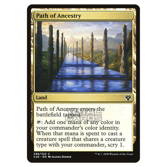 Magic The Gathering - Commander 2020 - Path of Ancestry - 298/322