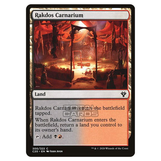 Magic The Gathering - Commander 2020 - Rakdos Carnarium - 300/322