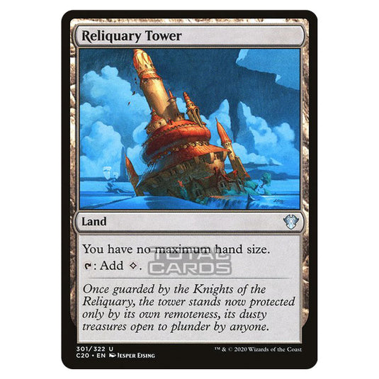 Magic The Gathering - Commander 2020 - Reliquary Tower - 301/322