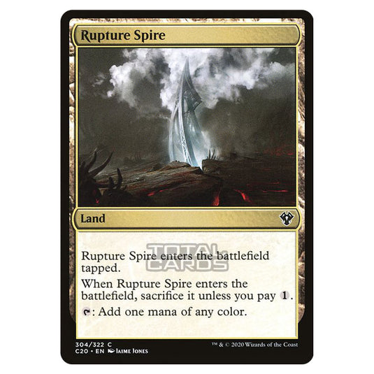 Magic The Gathering - Commander 2020 - Rupture Spire - 304/322