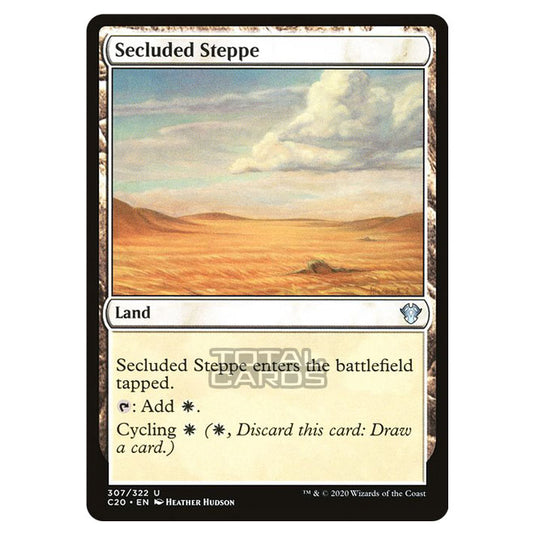 Magic The Gathering - Commander 2020 - Secluded Steppe - 307/322