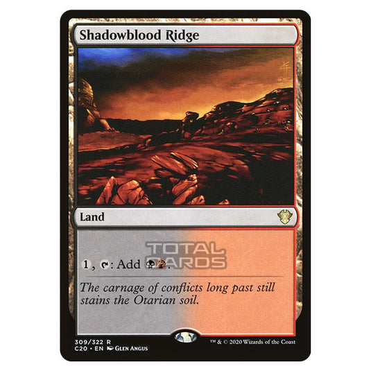 Magic The Gathering - Commander 2020 - Shadowblood Ridge - 309/322