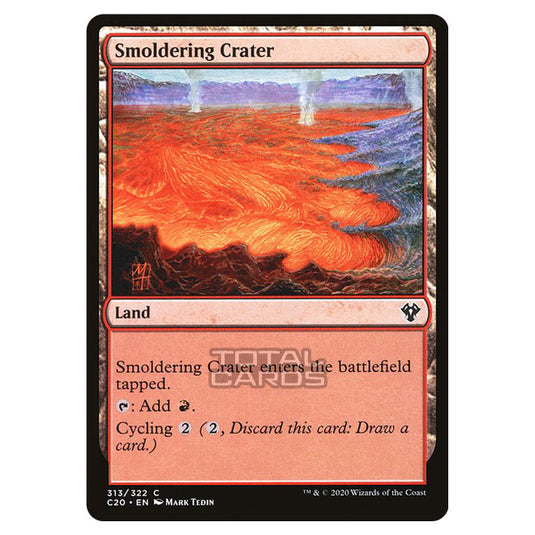 Magic The Gathering - Commander 2020 - Smoldering Crater - 313/322