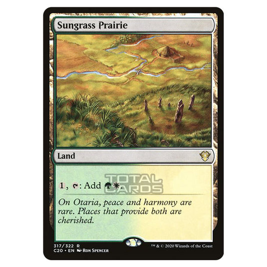 Magic The Gathering - Commander 2020 - Sungrass Prairie - 317/322