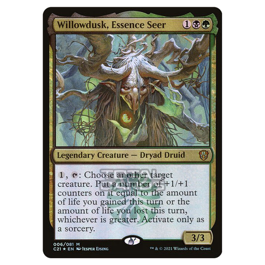 Magic The Gathering - Commander 2021 - Willowdusk, Essence Seer - 6/409