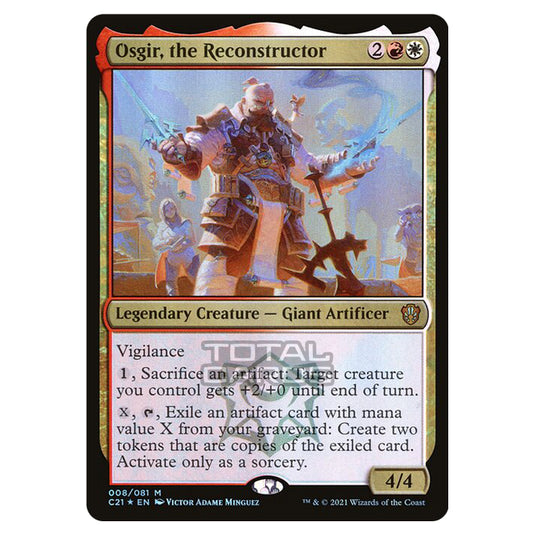 Magic The Gathering - Commander 2021 - Osgir, the Reconstructor - 8/409