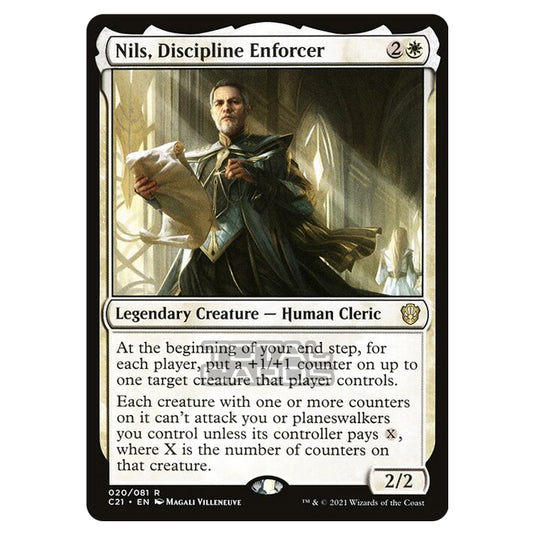 Magic The Gathering - Commander 2021 - Nils, Discipline Enforcer - 20/409