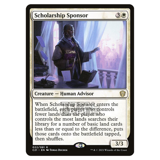 Magic The Gathering - Commander 2021 - Scholarship Sponsor - 22/409