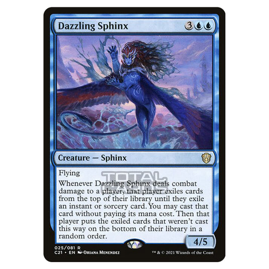 Magic The Gathering - Commander 2021 - Dazzling Sphinx - 25/409