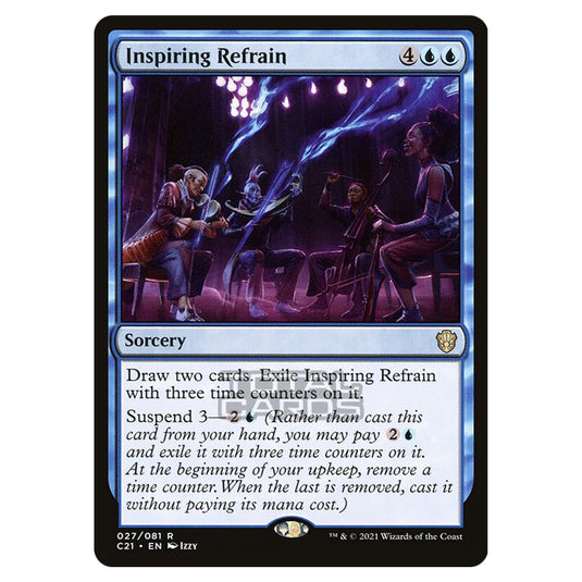 Magic The Gathering - Commander 2021 - Inspiring Refrain - 27/409