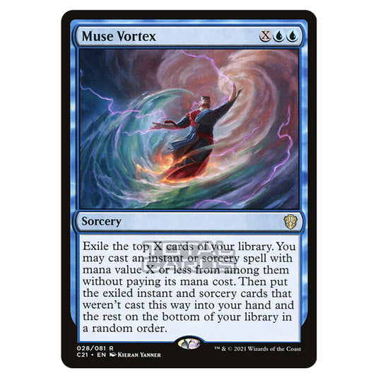 Magic The Gathering - Commander 2021 - Muse Vortex - 28/409