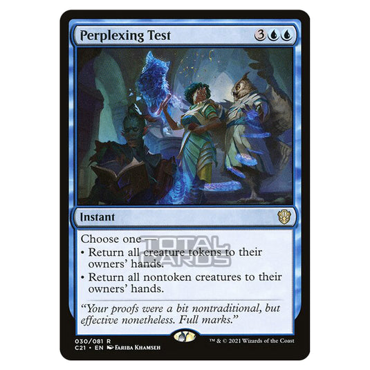 Magic The Gathering - Commander 2021 - Perplexing Test - 30/409