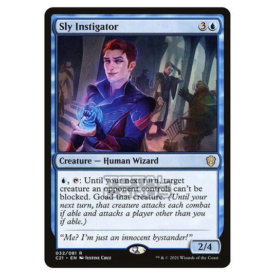 Magic The Gathering - Commander 2021 - Sly Instigator - 32/409