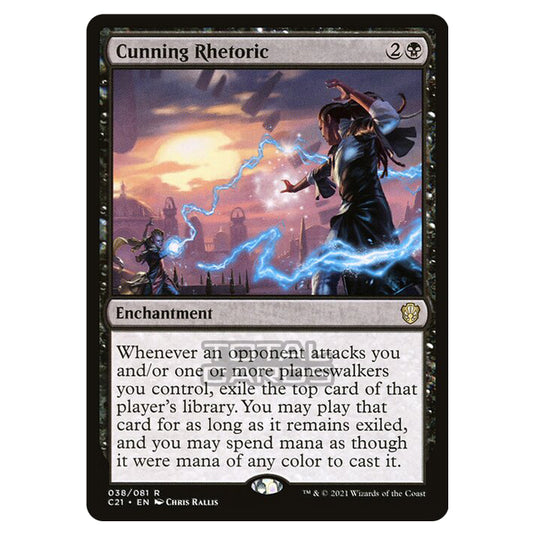 Magic The Gathering - Commander 2021 - Cunning Rhetoric - 38/409