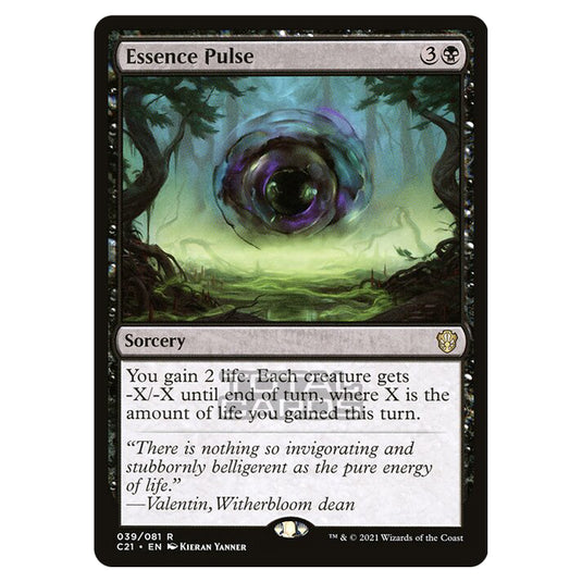 Magic The Gathering - Commander 2021 - Essence Pulse - 39/409