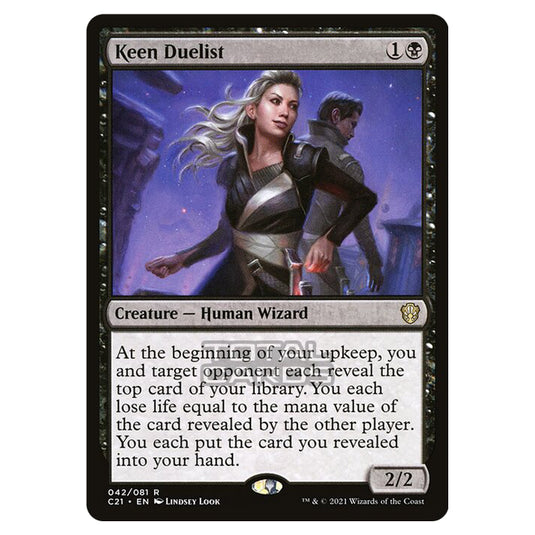 Magic The Gathering - Commander 2021 - Keen Duelist - 42/409