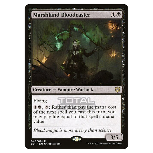 Magic The Gathering - Commander 2021 - Marshland Bloodcaster - 43/409