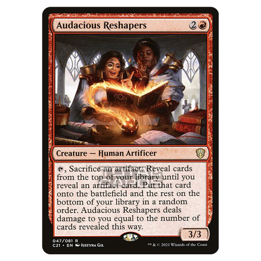 Magic The Gathering - Commander 2021 - Audacious Reshapers - 47/409