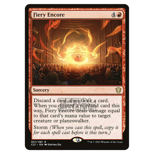 Magic The Gathering - Commander 2021 - Fiery Encore - 51/409