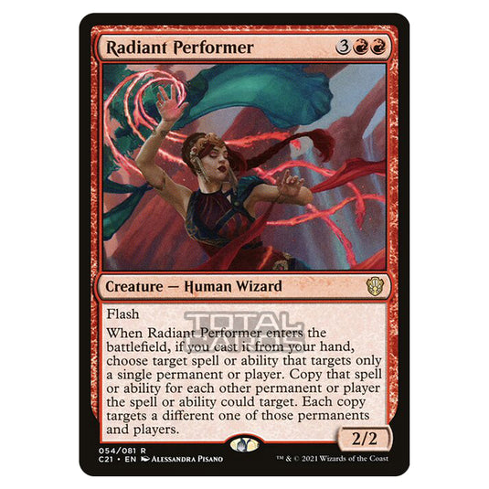 Magic The Gathering - Commander 2021 - Radiant Performer - 54/409