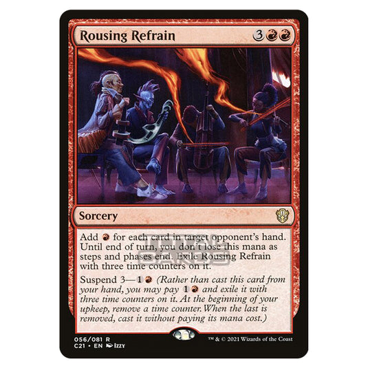 Magic The Gathering - Commander 2021 - Rousing Refrain - 56/409