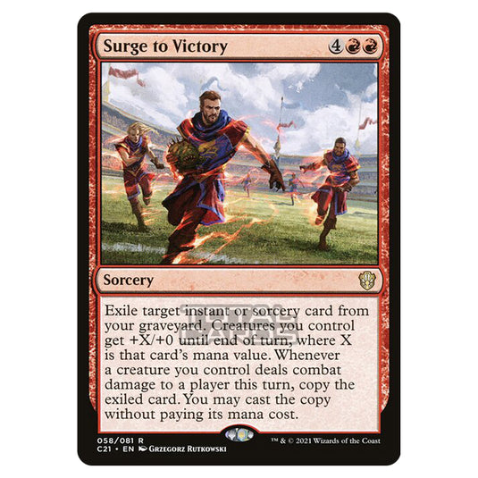 Magic The Gathering - Commander 2021 - Surge to Victory - 58/409