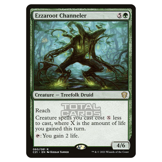 Magic The Gathering - Commander 2021 - Ezzaroot Channeler - 60/409