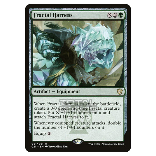 Magic The Gathering - Commander 2021 - Fractal Harness - 61/409