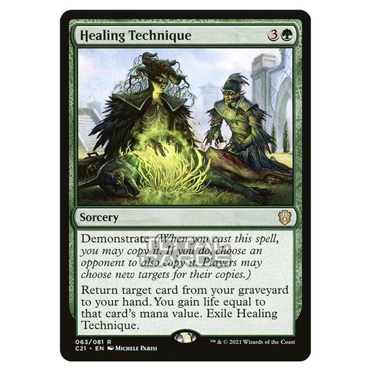 mtg commander 2021 cards Magic The Gathering - Commander 2021 - Healing Technique