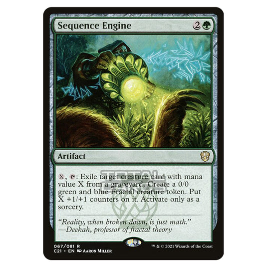 Magic The Gathering - Commander 2021 - Sequence Engine - 67/409