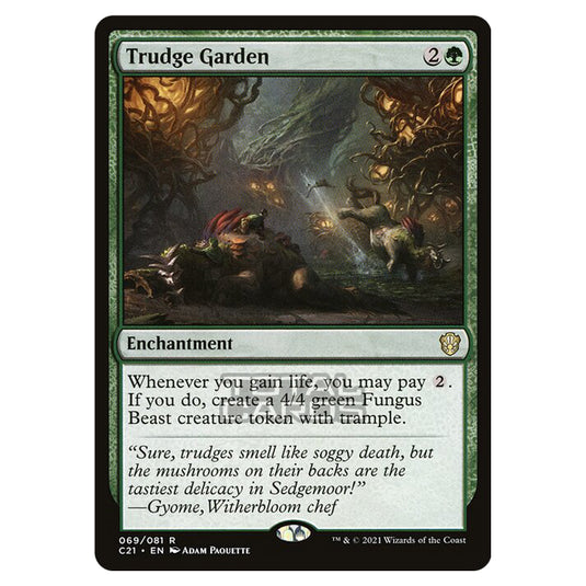 Magic The Gathering - Commander 2021 - Trudge Garden - 69/409