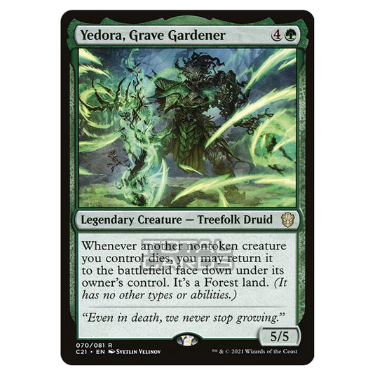 Magic The Gathering - Commander 2021 - Yedora, Grave Gardener - 70/409