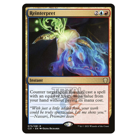 Magic The Gathering - Commander 2021 - Reinterpret - 73/409