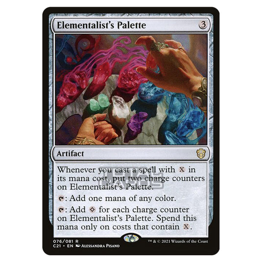 Magic The Gathering - Commander 2021 - Elementalist's Palette - 76/409