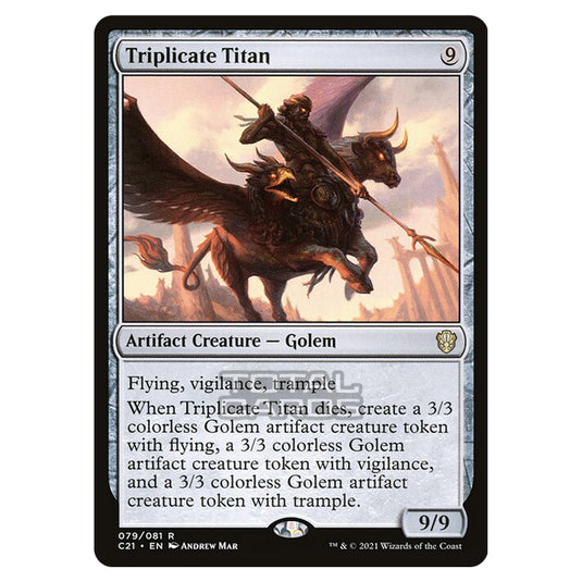 Magic The Gathering - Commander 2021 - Triplicate Titan - 79/409