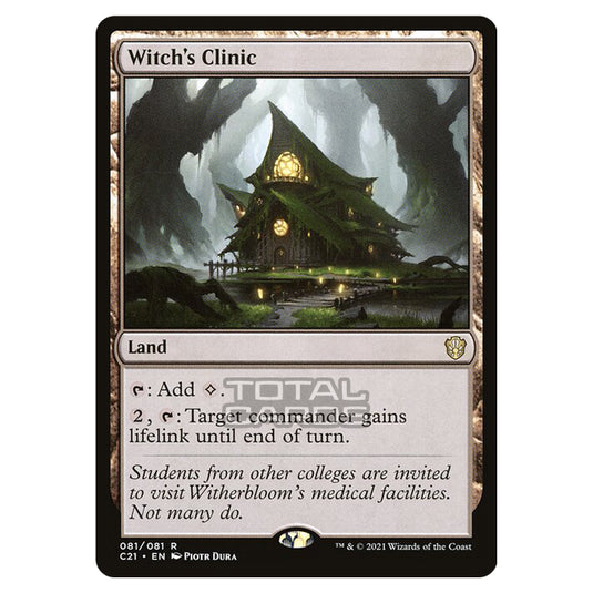 Magic The Gathering - Commander 2021 - Witch's Clinic - 81/409