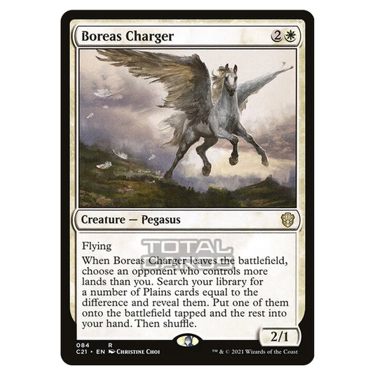 Magic The Gathering - Commander 2021 - Boreas Charger - 84/409