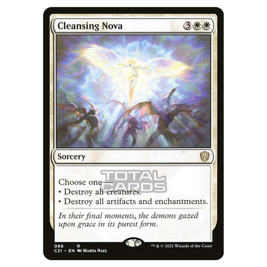 Magic The Gathering - Commander 2021 - Cleansing Nova - 86/409