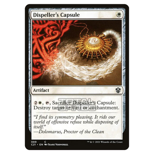 Magic The Gathering - Commander 2021 - Dispeller's Capsule - 89/409