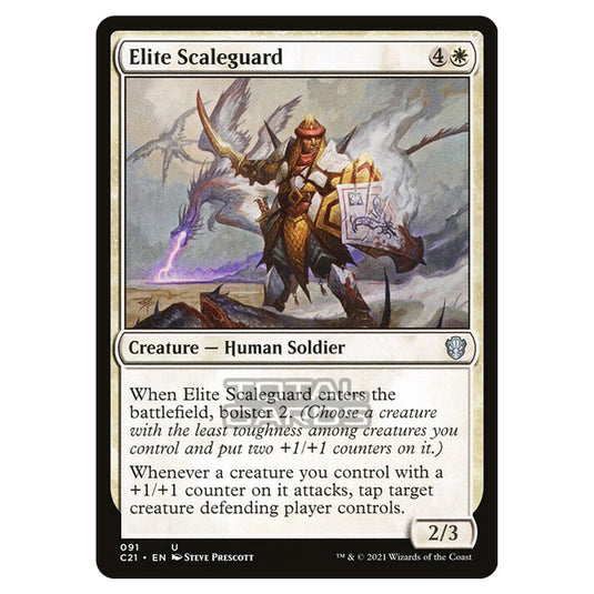 Magic The Gathering - Commander 2021 - Elite Scaleguard - 91/409