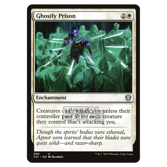 Magic The Gathering - Commander 2021 - Ghostly Prison - 92/409