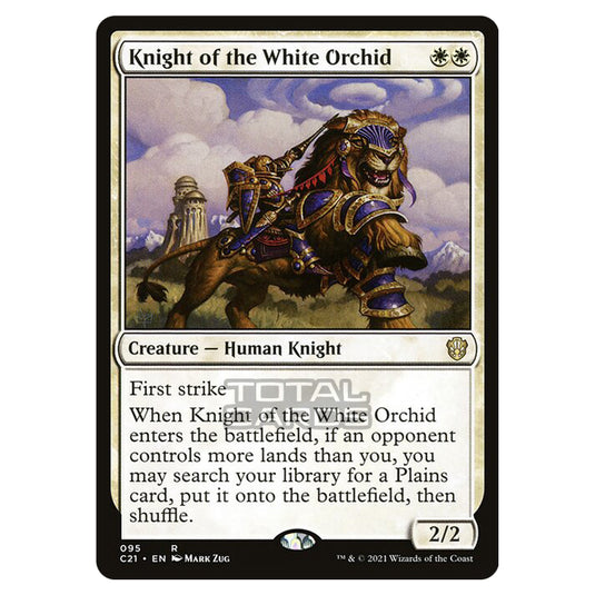 Magic The Gathering - Commander 2021 - Knight of the White Orchid - 95/409