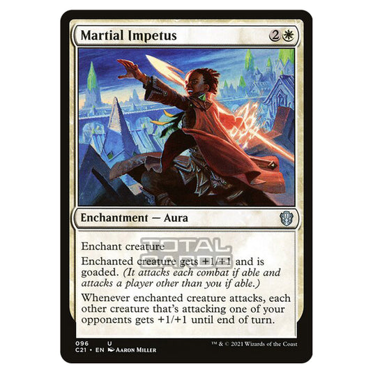 Magic The Gathering - Commander 2021 - Martial Impetus - 96/409